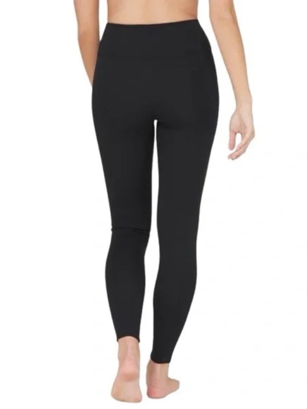 ASSESTS by SPANX Women's Ponte Shaping Black Leggings 1X - Picture 5 of 6